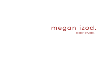 megan izod | design studio.